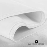 ShopBedding Satin Pillowcase for Hair and Skin Silk Pillowcases - 2 Pack, Satin Pillowcases with Zipper Closure, Satin Pillow Case Cover, Standard Satin Silk Pillowcase for Hair & Skin, White SHOPBEDDING