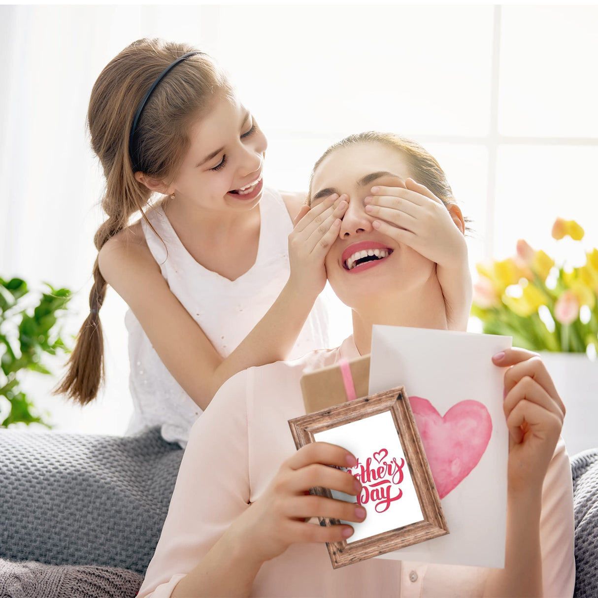 TWING 4x6 Picture Frames Set of 6, Rustic Farmhouse Picture Frame 3x5 with Mat or 4x6 Without Mat, Tabletop Display and Wall Mounting Home Decorative collage picture Photo Frames Wood Brown,Walnut TWING