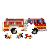 Melissa & Doug Fire Truck Jumbo Jigsaw Floor Puzzle (24 pcs, 4 feet long) - FSC Certified Melissa & Doug