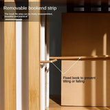 NDDKSII 360° Space-Saving Rotating Bookshelf Tower with 6 Tiers - Multi-Compartment Storage for Home and Office NDDKSII