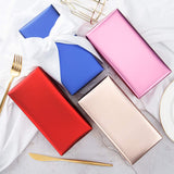 RUSPEPA Red Christmas Wrapping Paper - Solid Color Matte Metallic Red Paper Roll, Perfect for Valentine's Day, Wedding, Birthday, Christmas, Baby Shower, Anniversaries - 17 Inches X 32.8 Feet RUSPEPA