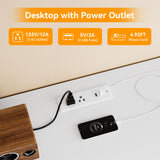 Patikuin 8 Deep Drawer White Dresser for Bedroom with Charging Station and LED Lights, 59" TV Dresser Wooden Large Long Dresser, Modern Chest of Drawers Storage Organizer for Closet, Living Room Patikuin