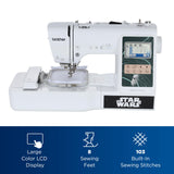 Brother LB5500S Star Wars 2-in-1 Combo Sewing & Embroidery Machine, 16.5 x 7.76 x 12.09 inches, White Brother