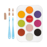 PanPastel Artist Pastels by GOLDEN, Flower Coloring 1 - Susan Tierney Cockburn Set, 10 Color, Professional Artist Pastels, Unique Pan Format (cake-like) PanPastel