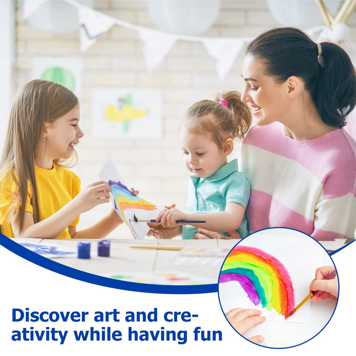 Sabary 500 Sheets Watercolor Paper White Art Paper 90 lb Water Color Paper for Artists Paint Paper Bulk Cold Press Pad for Painting Drawing Beginner Lover Artists Drawing Supplies (6 x 9 Inch) Sabary