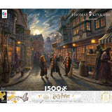 Ceaco - Thomas Kinkade - Harry Potter - Diagon Alley - 1500 Piece Jigsaw Puzzle Ceaco