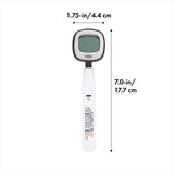 OXO Good Grips Chef's Precision Digital Instant Read Thermometer, Black OXO