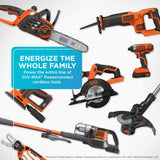 BLACK+DECKER 20V MAX Lithium Battery Charger, 2 Amp (BDCAC202B) Black & Decker