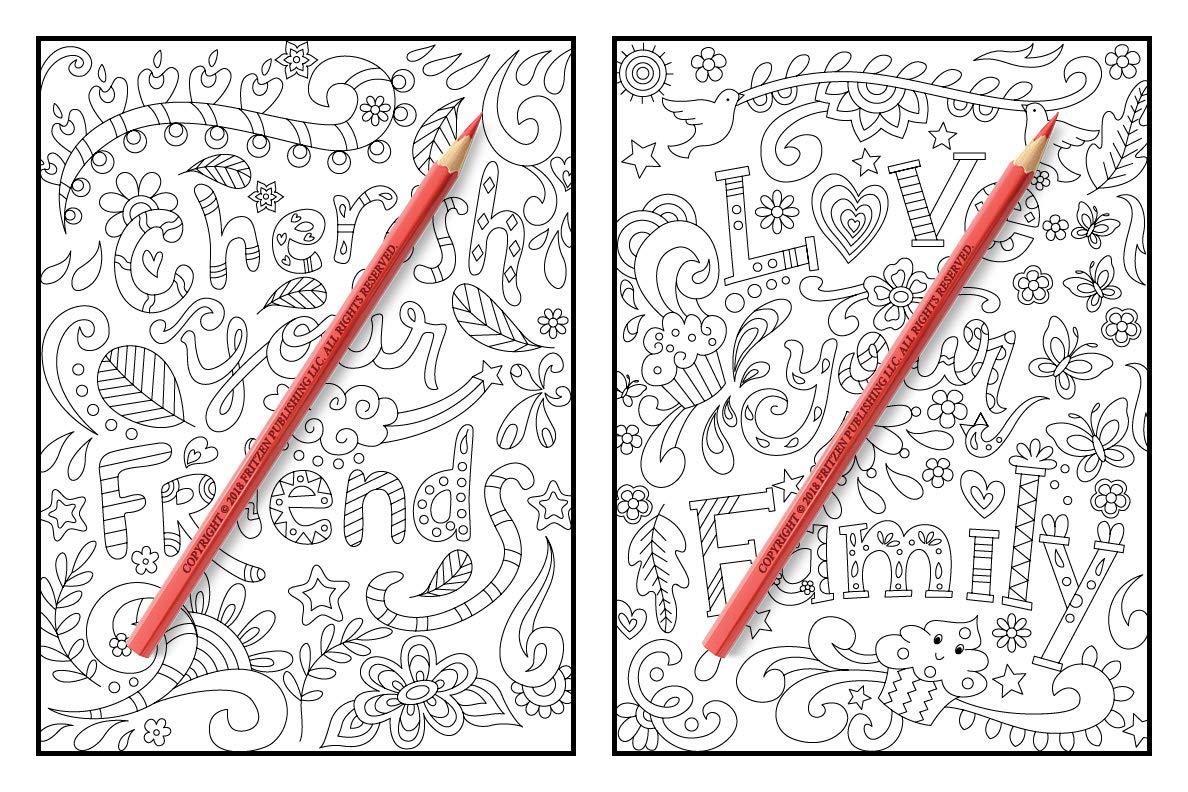 Inspirational Quotes: An Adult Coloring Book with Motivational Sayings and Positive Affirmations for Confidence and Relaxation WoodArtSupply