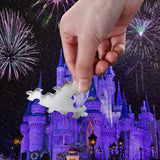 Castle with Firework Jigsaw Puzzle 500 Piece, Dream Castle Puzzle for Adults Kids DIY Gift SUABO
