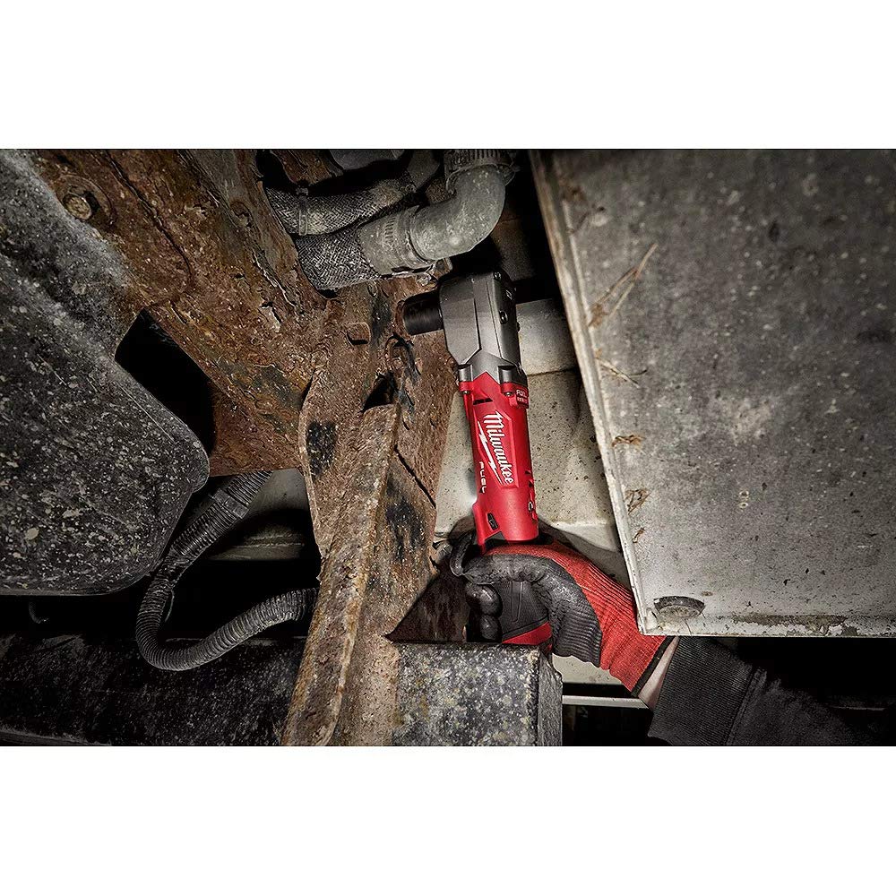 Milwaukee 2565-20 M12 FUEL Lithium-Ion 1/2 in. Cordless Right Angle Impact Wrench with Friction Ring (Tool Only) Milwaukee