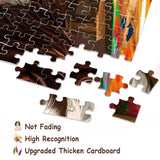 Puppy Painting Puzzle for Adults 1000 Pieces, Funny Dog Jigsaw Puzzle, Cute Animal Puzzle BBOLDIN