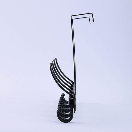 Encozy Over The Door Hooks,Coat Rack for Hanging Clothes Hat Towel (Heavy Duty Black 1pcs) … Encozy