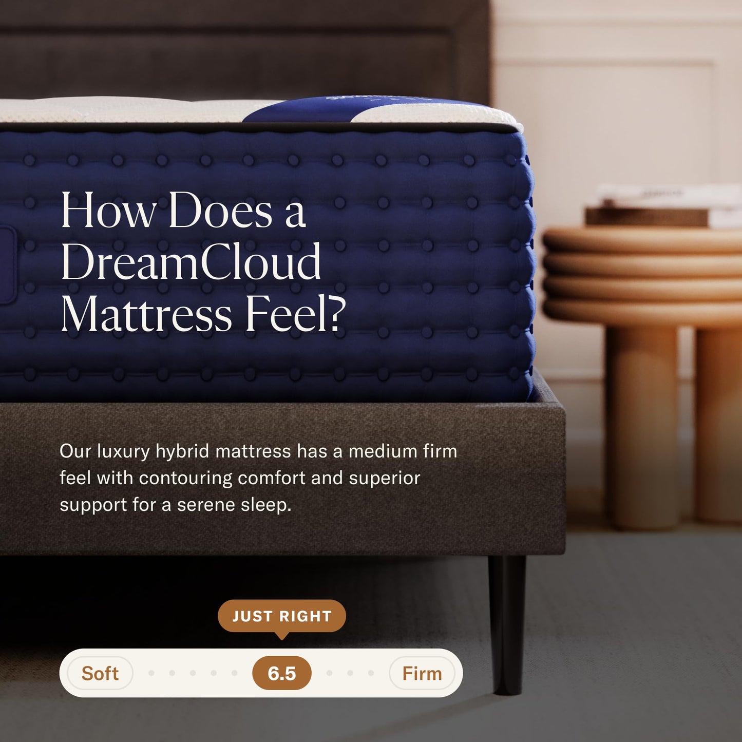 DreamCloud 14" King Mattress - Luxury Hybrid Gel Memory Foam - 365 Night Trial - 7 Premium Pressure-Relieving Layers - Forever Warranty - CertiPUR-US Certified