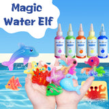 Magic Water Elf Toy Kit - 20 Magic Gels Aqua Water Fairy Pets - DIY Squishy Maker Toys - Creative Art Crafts Kits for Kids Activities - Birthday Gifts for Girls Boys Ages 6 7 8 9 10 Years Old MINISENTIALS