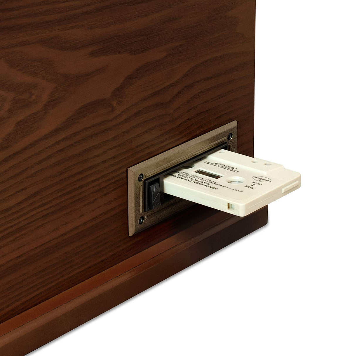 Victrola 8-in-1 Bluetooth Record Player & Multimedia Center, Built-in Stereo Speakers - Turntable, Wireless Music Streaming, Real Wood | Espresso Victrola