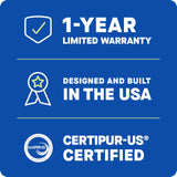 Sealy Dreamlife 3” Gel Memory Foam Queen Mattress Topper with 1” Quilted Cooling Cover, SealyComfort Gel Foam, SealyCool Poly Blend Cover SEALY