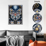 WSLWXSHM 5D Special Shape Diamond Art Kits for Beginners, Diamond Painting Kits for Adults Butterfly, Crystal Rhinestones Diamond Painting for Home Wall Decoration Gift 12×16inch/30×40cm WSLWXSHM