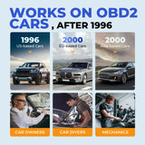 Autel Professional OBD2 Scanner AL319 Code Reader, Enhanced Check and Reset Engine Fault Code, Live Data, Freeze Frame, CAN Car Diagnostic Scan Tools for All OBDII Vehicles After 1996, 2024 Upgraded Autel