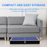 Generic Ping Pong Table Foldable & Portable Table Tennis Table Set for Indoor & Outdoor Games with Net, 2 Paddles and 3 Balls Generic