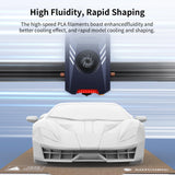 ANYCUBIC High Speed 3D Printer Filament 1.75mm Bundle, Rapid PLA Filament with High Prints Quality, Dimensional Accuracy +/- 0.02mm, Print with Most FDM 3D Printers, 1KG Spool, 2KG Black+White ANYCUBIC