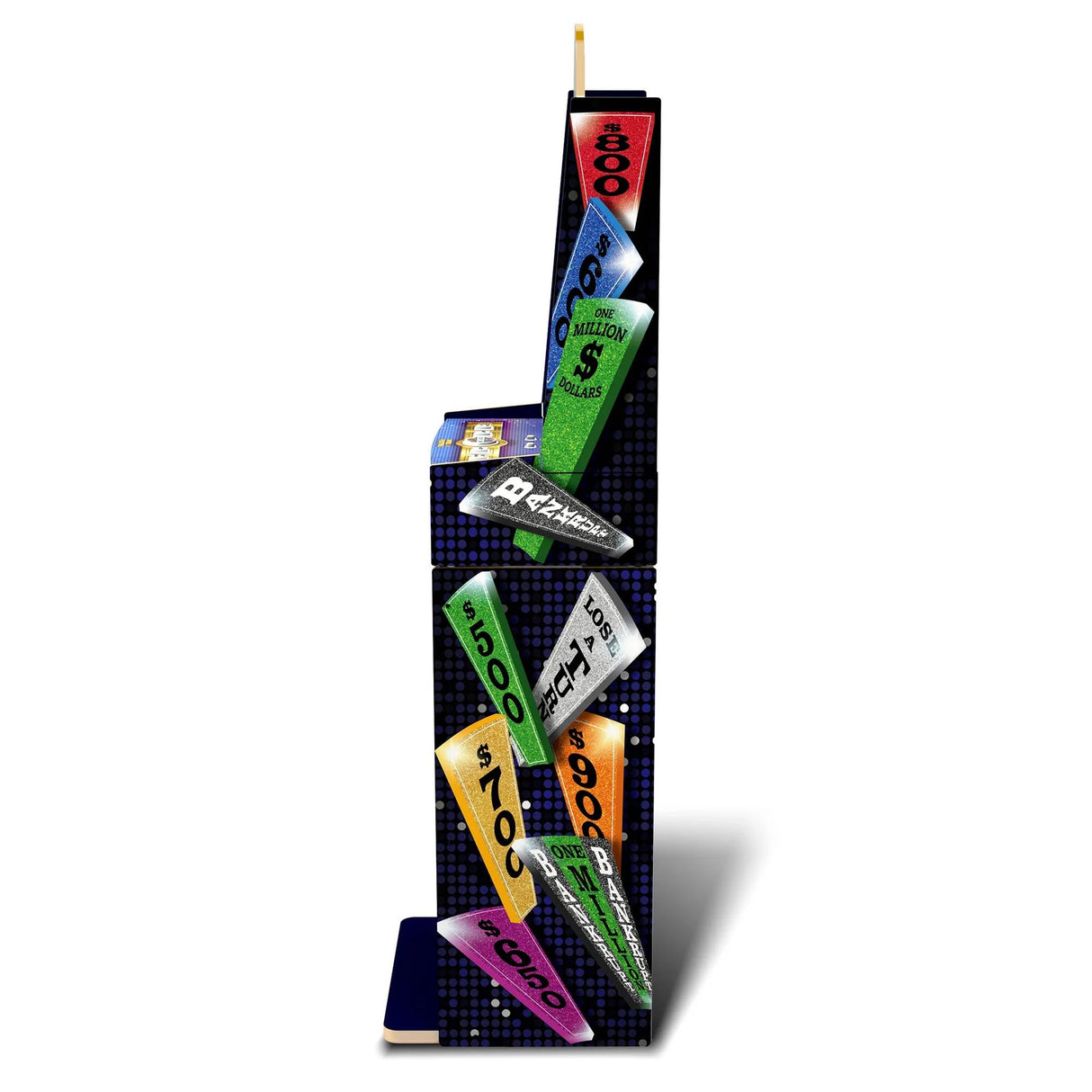 Arcade1Up Wheel of Fortune Casinocade Deluxe Arcade Game 5 Foot Tall Stand Up Cabinet with 8 Inch Dual LCD Screens, Electronic Games for Adults ARCADE1UP