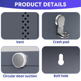 BUTISOW Metal Lockers - 71" Height Steel Lockers for Employees with 6 Door Storage Locker for Employees Gym School Home Office Garage - Assembly Required BUTISOW