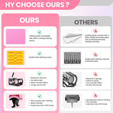 Whubefy Heat Press 12x15, 5 in 1 Heat Press Machine 360° Swing Away, Pink Sublimation Heat Press Digital Heat Transfer with 11oz Tumbler Press Machine, Heat Press Machine for Hat Cap Mug Plate Whubefy