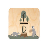 Wooden Piggy Bank for Kids and Adults, Personalized Gift Handmade in USA by BloomOwl, Custom Piggy Bank, Personalized Banks for Kids, Gifts for Baby Boys and Girls (Woodland) BloomOwl