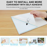 JBER Art Acoustic Panels, 8 Pack Acoustic Panels for Wall Decoration With Self Adhesive, Sound Absorbing Panels for Recording Studio, Soundproof Wall Panels, 45X36inch (BALCONY OF SAN ADRES) JBER