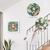 AiYuanzsh Diamond Art Painting Kits for Adults Pretty Princess Butterfly Fairy, 5D Special Shape Diamond Painting Kit, Unique Diamond Art for Beginners DIY Craft Wall Décor Gift 12×12 Inch AiYuanzsh