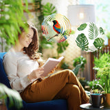 Bouiexye 12 Pack Sublimation Wind Spinner 8 Inches Blanks 3D DIY Wind Sculptures Stainless Aluminum Hanging Ornaments Wind Powered Kinetic Trim Decor for Yards Gardens Windows Porch Bouiexye