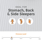 Signature Design by Ashley Queen Size Chime 10 Inch Medium Firm Memory Foam Mattress with Green Tea & Charcoal Gel Signature Design by Ashley