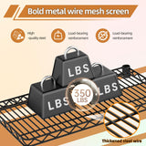 SINGAYE Garage Heavy Duty Shelving Unit Kitchen Pantry Close Home Organizers and Storage Bathroom Shelf Laundry Room Organization Industrial Book Metal Wire Adjustable Shelves SINGAYE