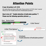 JUUPINE 3D Printer PEO PET Build Plate for Bambu Lab X1/X1C/X1E/P1P/P1S/A1 3D Printer,Diamond PEO+Carbon Fiber PET Surface 257x257mm Spring Steel Plate,Double Sided Flexible Sheet Removable Platform. Wefuit