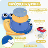 NISCHA Pottery Wheel for Kids - Arts and Crafts Kits with Drawing Supplies for Beginner - Creative Birthday Gifts for Girls & Boys Ages 6 7 8 9 10 11 12 13+ NISCHA