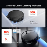 roborock Saros 10R Robot Vacuum and Mop, Powerful Suction, Zero-Tangling, 3.14’’ Ultra Slim, FlexiArm Riser Technology for Carpet & Floor, Corner & Edge Cleaning, Self-Emptying, Hot Air Drying, Black roborock