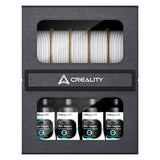 Creality Official Filament Storage Box, Moisture-proof and Dust-proof, Heavy Duty Metal Holder Rack for Filaments Organzied, 2-Tier Storage Shelves for 3D Printing Business, Studio, Office Workshop Creality