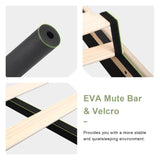 Feonase King Size Bed Frame with Wingback Tufted Headboard, Upholstered Platform Bed Frame with Heavy Duty Wooden Slats Support, Noise-Free, No Box Spring Needed, Easy Assembly, Beige Feonase