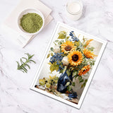 SENQAO Sunflowers Diamond Art Kits for Adults, Full Drill Diamond Dots Paintings for Beginners, Round 5D Paint with Diamonds Pictures Gem Art Painting Kits DIY Adult Crafts Kits 12x16inch SENQAO