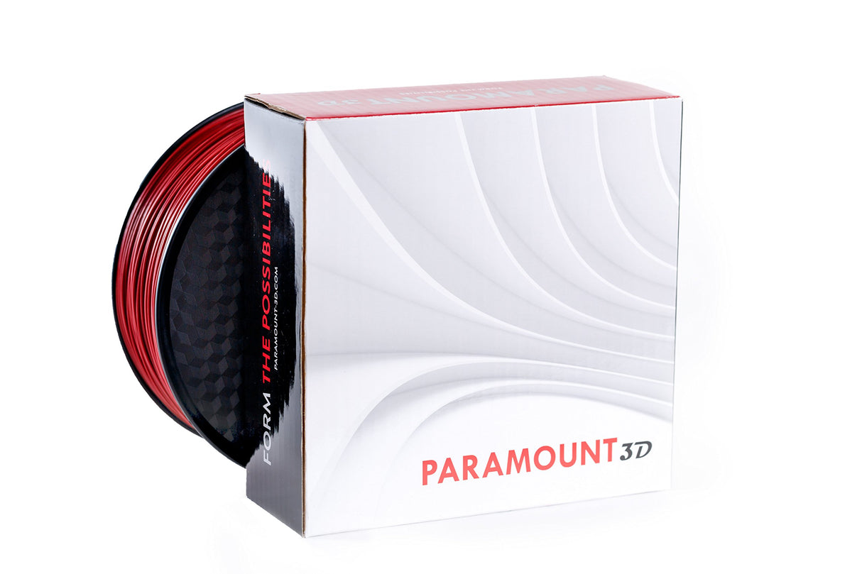 Paramount 3D ABS (Iron Red) 1.75mm 1kg Filament [IRRL30111815A] Paramount 3D