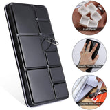 MYARTOOL Metal Tin Paint Case, Fold-Out Palette Holds 48 Half Pans, Travel Palette, Acrylic and Watercolor MYARTOOL