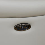 Genuine Leather Recliner Couch Set, Living Room Furiture Set,Power Reclining Sofa Set, Top Grain Leather Sofa with Built in USB Port for Living Room(Light Grey) (Sofa) Pon Living Furniture Inc