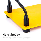 KOTTO Helping Hands Soldering, Third Hand Soldering Tool PCB Holder Four Arms Helping Hands Crafts Jewelry Hobby Workshop Helping Station Non-Slip Steel Weighted Base KOTTO