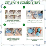 Dewiitine DIY Bath Bomb Making Kit, 33 Pcs with Molds, Soap Making Supplies, Gifts for Women & Girls, Floral Scent Dewiitine