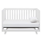 Storkcraft Beckett Convertible Crib (White) – Converts from Baby Crib to Toddler Bed and Daybed, Fits Standard Full-Size Crib Mattress, Adjustable Mattress Support Base Storkcraft