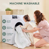 MUXHOMO Mattress Protector Full Size Bed, 100% Waterproof Mattress Cover, Cooling and Breathable Bed Pad Cover, Deep Pocket 8"-21" MUXHOMO