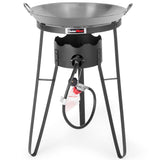 OuterMust Outdoor Cooker With Wok Gas Wok with Iron Wok and Burner 54000 BTU for Outdoor Cooking OuterMust