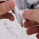 FEBSNOW 84 Pcs Blending Stumps and Tortillions, Paper Art Blenders, Art Pencils, Drawing Pencils for Student Artist Charcoal Sketch Drawing Tools, Sketch Supplies FEBSNOW