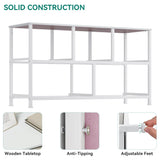 YITAHOME Wide Storage Tower with 5 Drawers - Fabric Dresser, Organizer Unit for Bedroom, Living Room, Closets YITAHOME